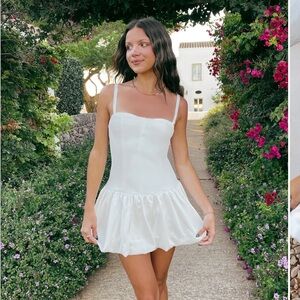 Show Me Your Mumu White Tiffany Skort Dress